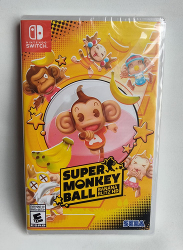 Super Monkey Ball Banana Blitz Hd Físico Sellado Para Switch