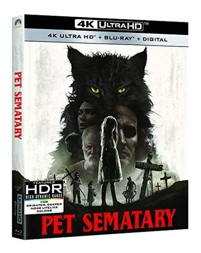 4K Ultra HD + Blu-ray Pet Sematary / Cementerio De Animales 2019