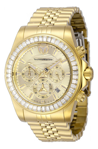 Reloj Para Hombres Technomarine Manta Mt 222020 Oro