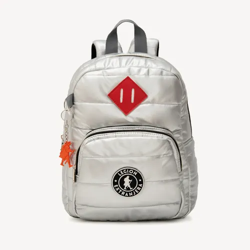 Mochila plateada hotsell