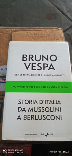 Historia De Italia De Mussolini A Berlusconi. Bruno Vespa