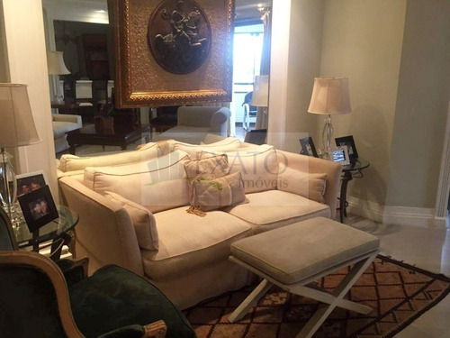 Imagem 2 de 15 de Moema Excelente Apartamento Com Varanda Goumert 274m² 4 Dormitorios 4 Vagas +deposito Lazer - Em50784