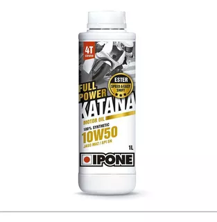 Aceite Sintético Moto Ipone Full Power Katana 10w50. Ipone