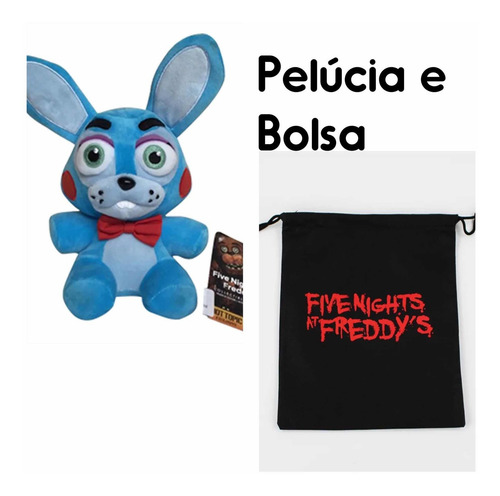 Pelúcia Blue Rabit 5 Nights At Freddy's Animatronics