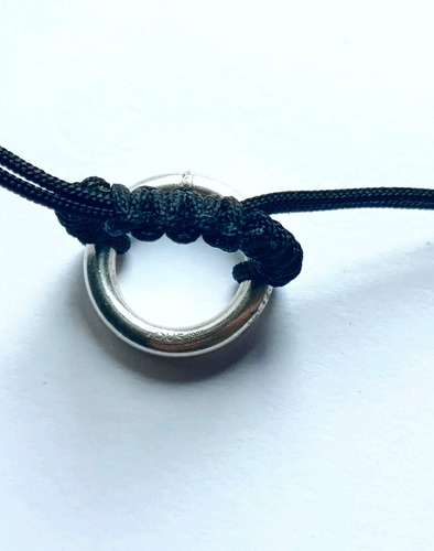 Tous Pulsera Hold Original Aro De Plata Sterling Plateado 9 Cm 18 Cm (Usado)