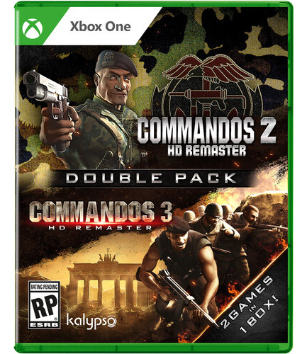 Paquete Doble Para Xbox One/xbox X Commandos (2 Hd Y 3 Hd)