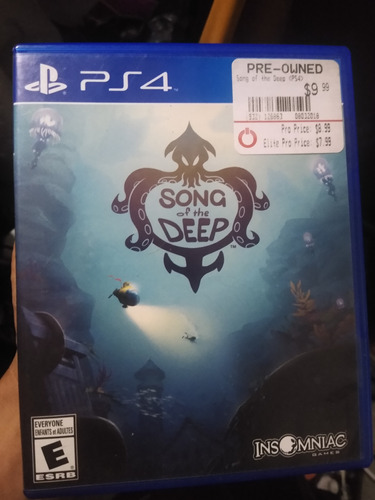 Song Of The Deep  Ps4 Físico Video Juego En Español 