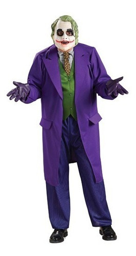Disfraz De Guason Joker Para Hombres Adultos Envio Gratis C