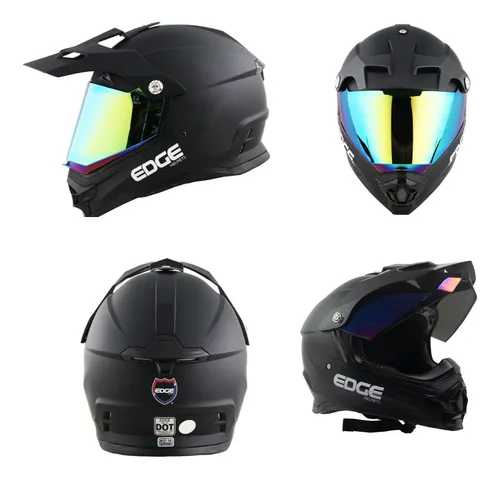 Casco Integral Moto Cross K4 Edge Solido Certificado Dot Ktm Color Rojo  Tamaño del casco L (59-60 cm)