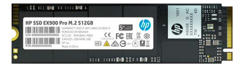 Ltc Ssd Hp Ex900 Plus M.2 512gb Nvme Pcie Gen 3 X4 Nvme 1.3 Color Negro