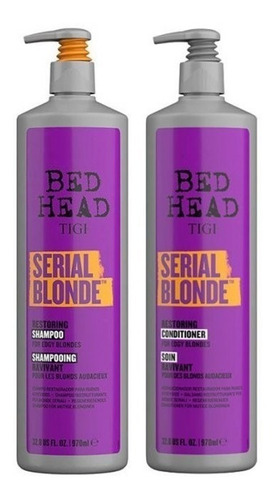 Tigi Serial Blonde Shampoo Y Acondicionador 970ml