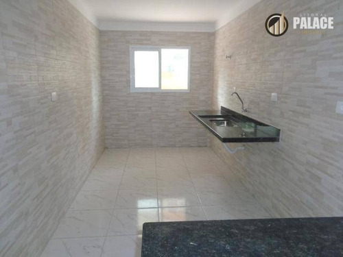 Apartamento Com 2 Dormitórios À Venda, 87 M² Por R$ 568.000,00 - Canto Do Forte - Praia Grande/sp - Ap2010