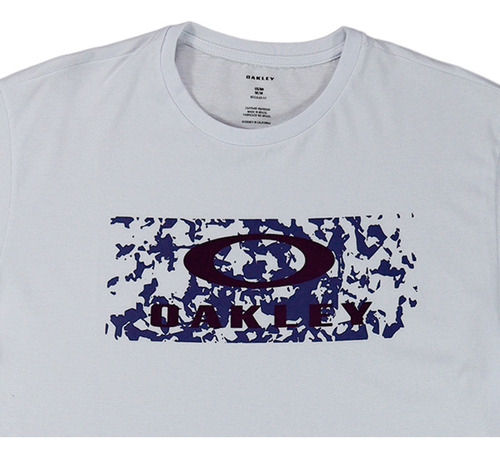 Camiseta Masculina Oakley Graphic Bark Tee Novo Modelo