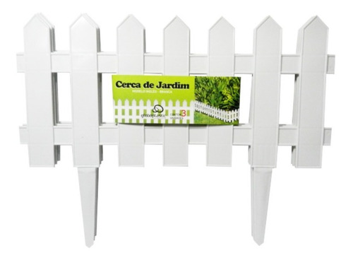 Kit 27 Cerca Plastica Decorativa Jardim Aprox.10,8 M