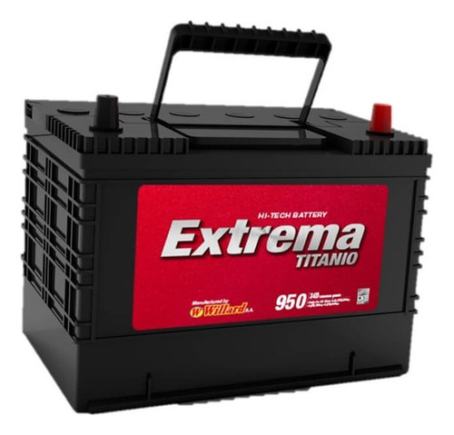 Bateria Willard Extrema 34d-950 Chevrolet Grand Vitara