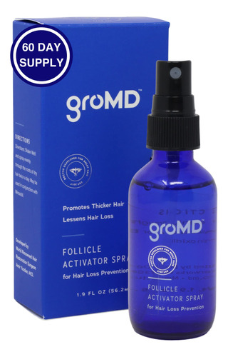 Gromd Follicle Activator Spray, Minimize Thinning & Prevent.