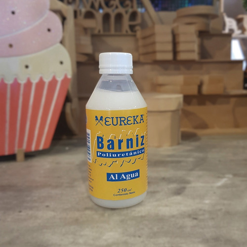 Barniz Poliuretánico Al Agua Eureka - 250 Ml