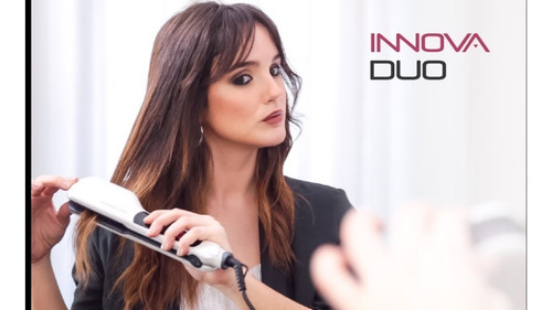 Cepillo Alisador Gama Innova Duo Electrico Peine Ion Plus