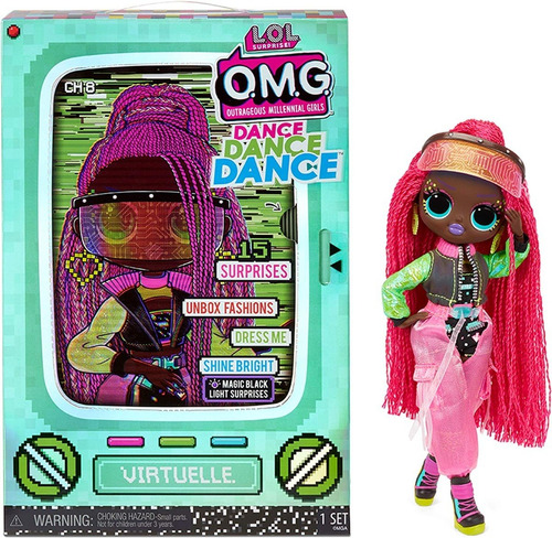 Muñeca Lol Surprise Omg Dance Virtuelle Ch8