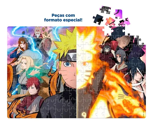Puzle original de 200 piezas de Naruto Shippuden