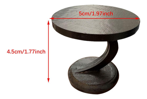 Mesa De Té Para Casa De Muñecas A Escala 1/12, Mini Mesa B