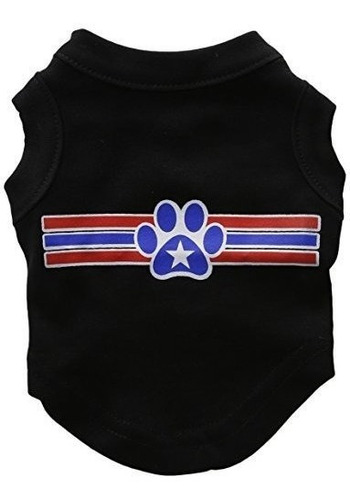 Mirage Pet Products 8inch Patriotic Star Paw Screen Camisas
