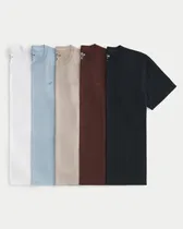 Comprar Paquete De 5 Playeras Hollister Originales