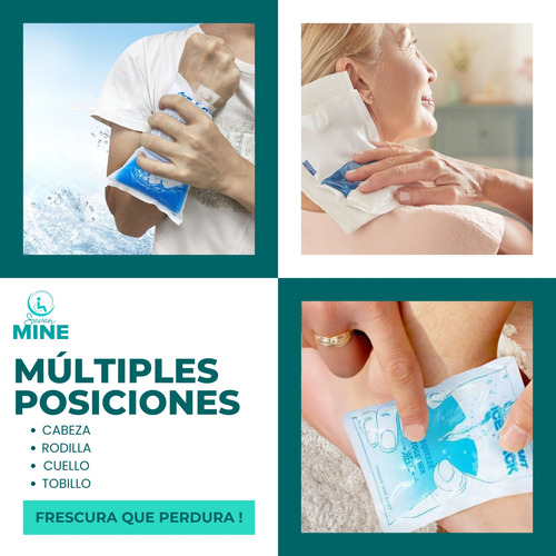 10 Bolsas De Hielo Instantánea 24 X 12 Cm | Compresas Frio