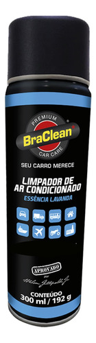  Limpa Ar Condicionado Higienizador Automotivo  300ml
