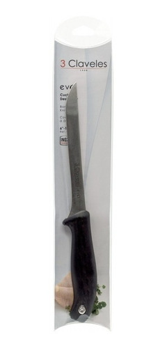 Imagen 2 de 5 de Cuchillo Hoja Flexible Deshuesar 15cm 3claveles