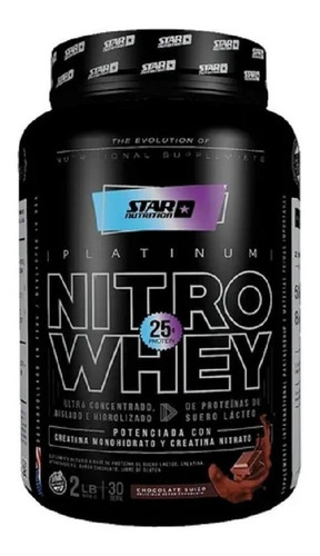 Nitro Whey 1kg - Proteina + Aminoacidos Star Nutrition Choco