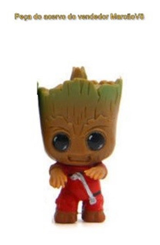 Miniatura 5 Cm Em Pvc Do Groot Dos Guardiões Da Galaxia N3