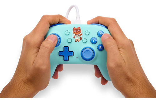 Control Alambrico Para Nintendo Switch Nano Animal Crossing