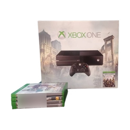 Consola Xbox One Kinect Assassin's Creed Unity Paq