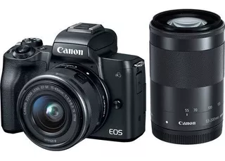 Kit Cámara Canon Digital Eos M50 Ef-m15-45 Es Stm+ef-m 55-2