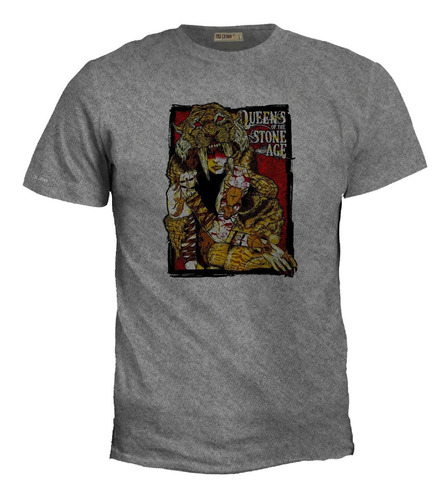 Camiseta Queens Of The Stone Age Rock Metal Poster Irk