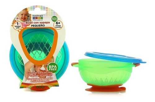 Bowl Con Sopapa Pequeño Para Bebes - Baby Innovation