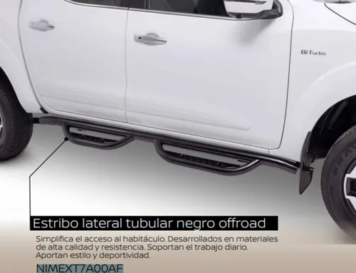 Estribo Tubular Negro Nissan Frontier 22-24 Original