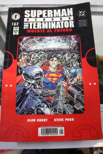Superman Vs Terminator Tomo 1 Editorial Vid Envío Dc Comics