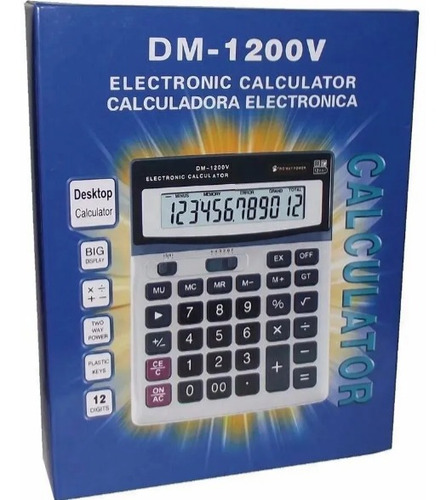 Calculadora Casio Dm-1200v