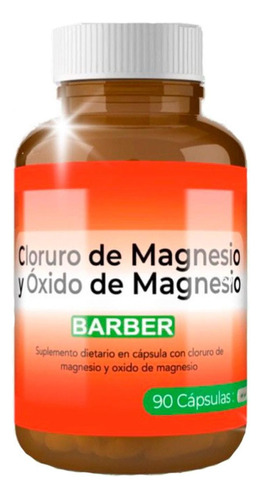 Cloruro De Magnesio Y Óxido De Magnesio X 90 Cap - Barber