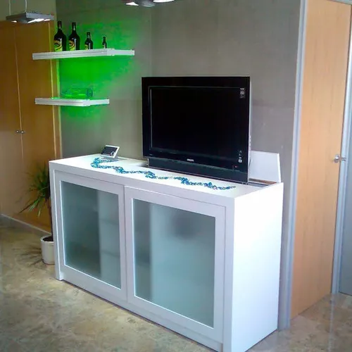 Soporte Motorizado Para Mueble De Tv Pantalla Led