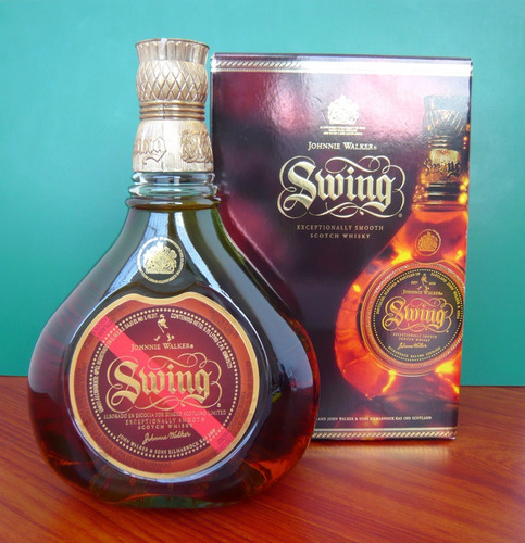 Whisky Escocés Johnnie Walker Swing Importado Con Estuche