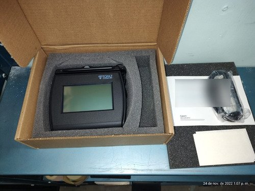 Topaz T-lbk750se Siglite Lcd 4x3 Panel De Captura De Firmas