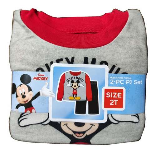 Pijama Importada Para Niño: Personaje Mickey Mouse