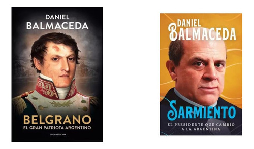Sarmiento + Belgrano - Balmaceda - Sudamericana - 2 Libros 
