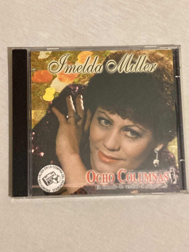 Imelda Miller / 12 Exitos Ocho Columnas Cd 2001 Mx Impecable