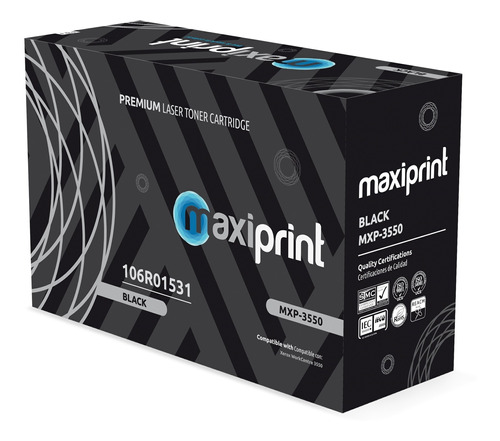 Toner Maxiprint Compatible Xerox 3550 Negro (106r01531)