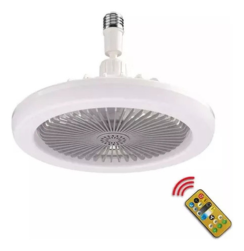 Lámpara Led Moderna Y Silenciosa Con Ventilador De Techo,e27