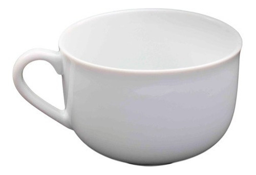 4 Tigela Para Caldo Com Cabo Porcelana 800 Ml Ref 394x